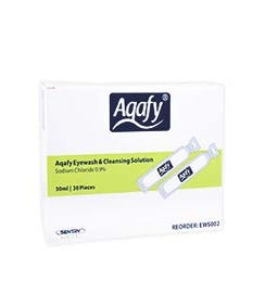 Aqafy Eye Wash And Wound Irrigation Sodium Chloride 0.9% 30ml
